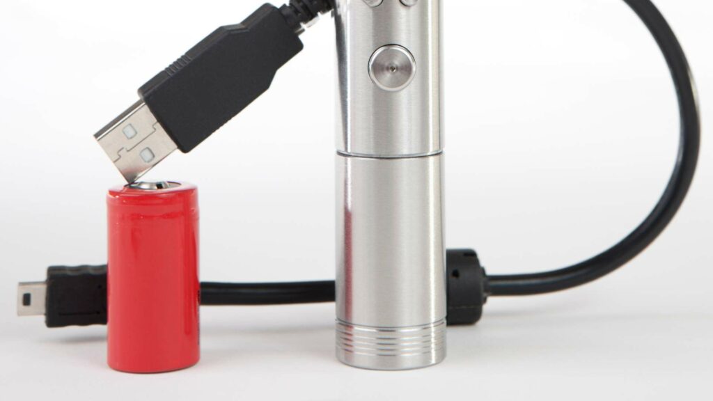 Une batterie pour e-cigarette