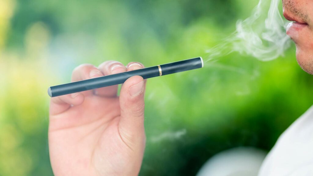 Une e-cigarette