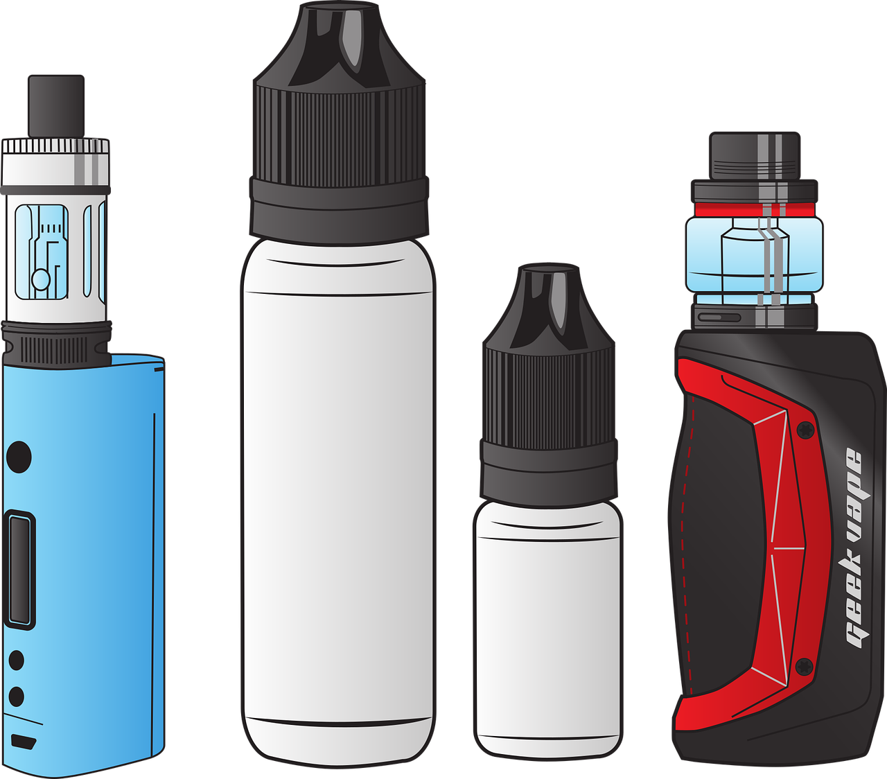 Des e-liquides