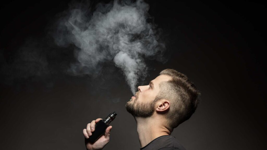 Une expérience de vape 