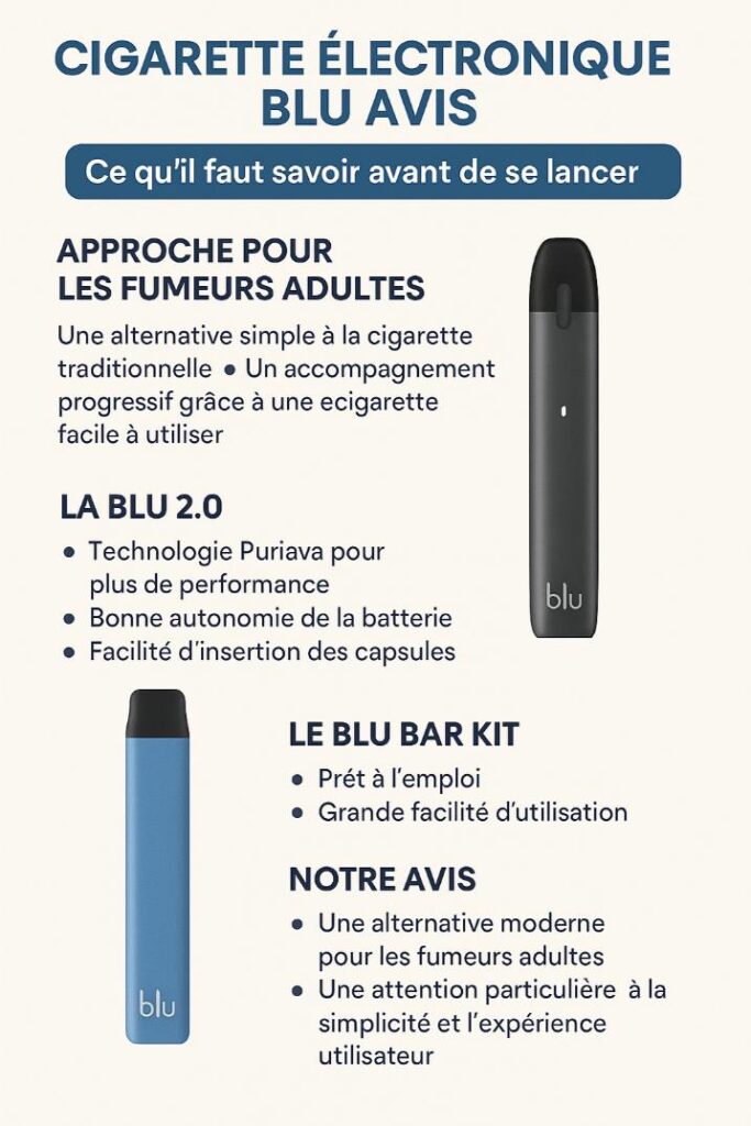 cigarette electronique blu